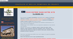 Desktop Screenshot of chateaux-belles-demeures.com